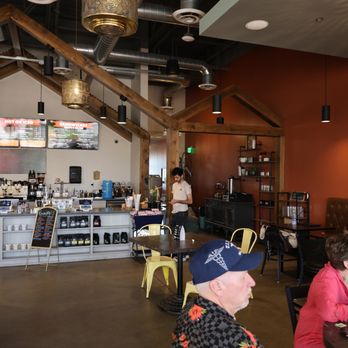 Elevate Coffee - Main lobby with guests at Elevate Coffee Co. - Cafes Near Me - Peoria, Arizona Elevate Coffee - Main lobby with guests at Elevate Coffee Co. - Cafes Near Me - Peoria, Arizona