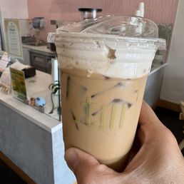 Iced Vanilla Latte