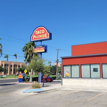 Taco Palenque University Dr - From the parking lot. Across from UT-RGV - Mexican Near Me - Edinburg, Texas