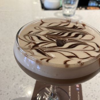 Caffé Milano - Chocolate coffee martini absolutely delicious - Italian Near Me - Naples, Florida