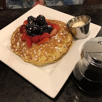Hell's Kitchen - Lemon-Ricotta Hotcakes. Really really good! - New American Near Me - Minneapolis, Minnesota Hell's Kitchen - Lemon-Ricotta Hotcakes. Really really good! - New American Near Me - Minneapolis, Minnesota