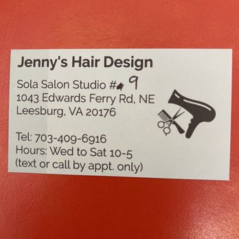 Jenny's Hair Design - Hair Stylists Near Me - Leesburg, Virginia Jenny's Hair Design - Hair Stylists Near Me - Leesburg, Virginia