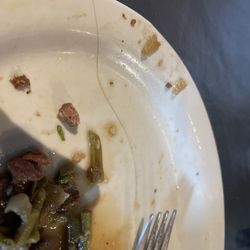 CH Steak Lounge Restaurant - Hair found on my plate.