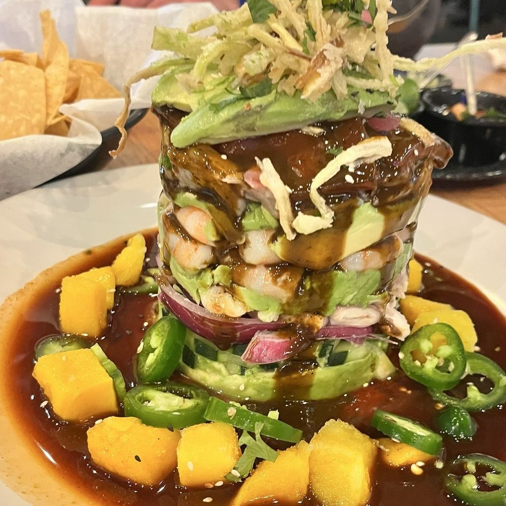 Los Aguachiles Seafood Grill - Seafood tower - Restaurants Near Me - El Paso, Texas