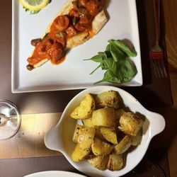Osteria Il Bertoldo - Fish and baked potatoes