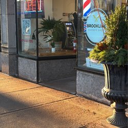 Brookline Barber Shop - The barbershop in now located in the front of the arcade building!
