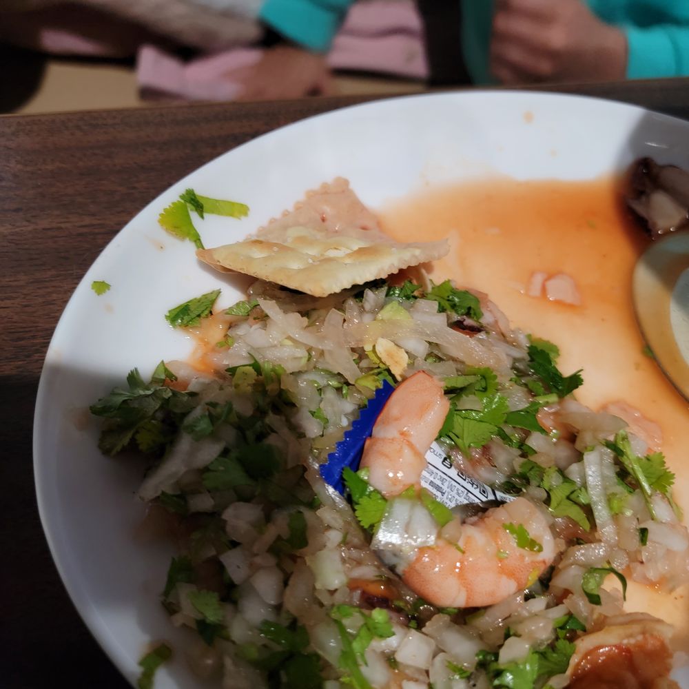 Chido - Onions and cilantro inside campechana with non cleaned shrimp - Bars Near Me - Woodland , California Chido - Onions and cilantro inside campechana with non cleaned shrimp - Bars Near Me - Woodland , California