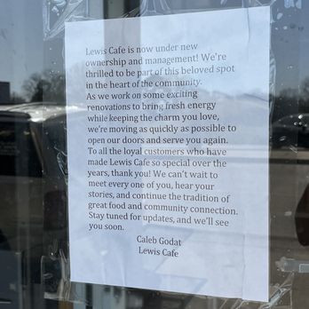 Lewis Cafe - Cafes Near Me - Saint Clair, Missouri