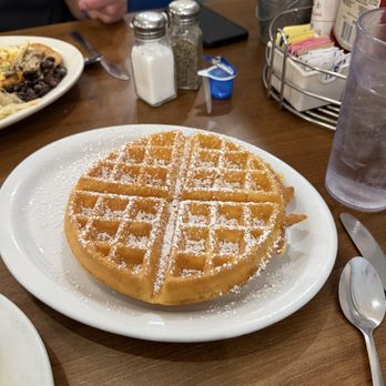 Texas Cafe Diner - Belgian waffle: So light, fluffy, and good... - Breakfast & Brunch Near Me - Royse City, Texas Texas Cafe Diner - Belgian waffle: So light, fluffy, and good... - Breakfast & Brunch Near Me - Royse City, Texas