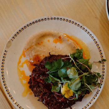 Little Bear - veg fritters - New American Near Me - Atlanta, Georgia