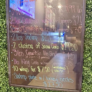 Lone Star Seafood - Specials { 01.2026 } - Seafood Near Me - Houston, Texas