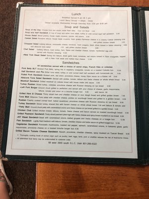Menu photo 7 Left Fork Grill Murray, UT Menu photo 7 Left Fork Grill Murray, UT