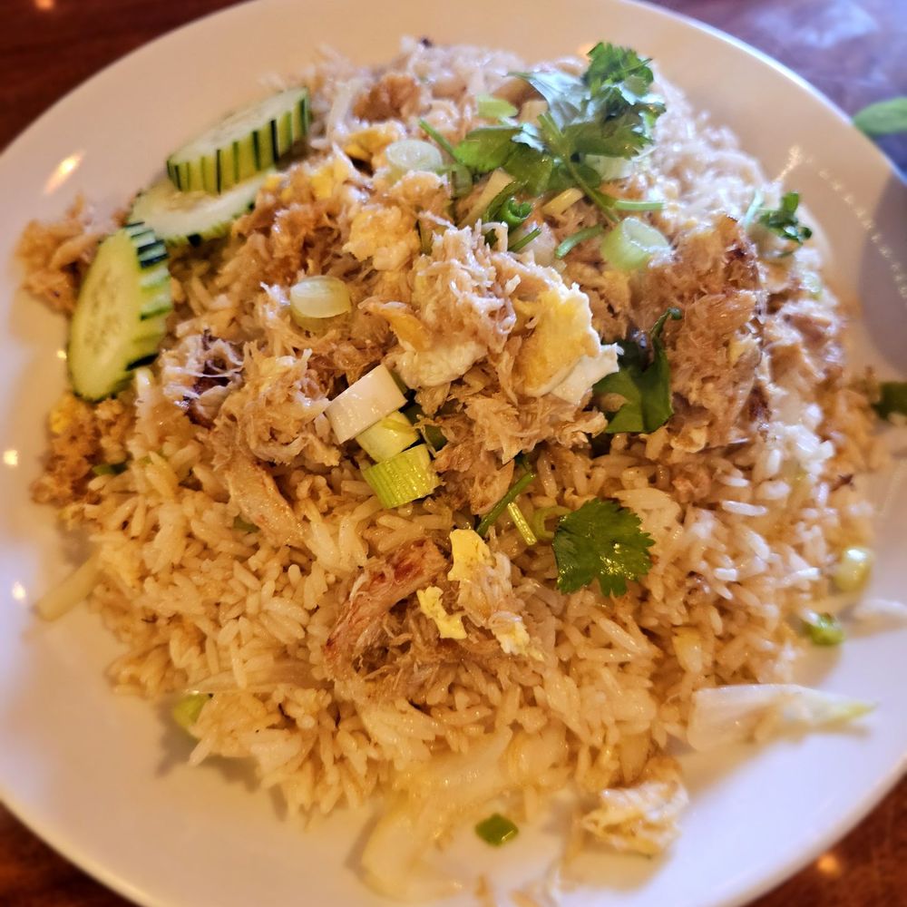 Crab fried rice Crab fried rice