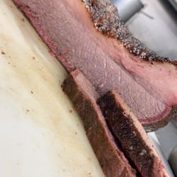 The Smokehouse BBQ & Grill - Wood fired brisket!