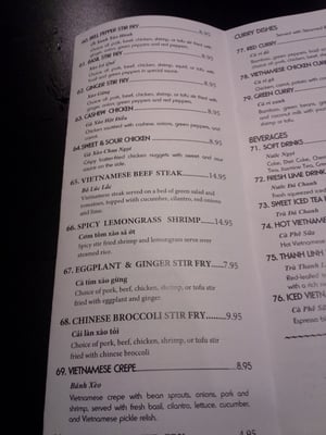 Menu photo 7 Thanh Linh Vietnamese Restaurant Peoria, IL Menu photo 7 Thanh Linh Vietnamese Restaurant Peoria, IL