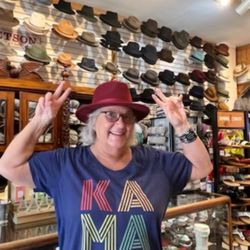 Head Over Heels - Trying on my new Stetson