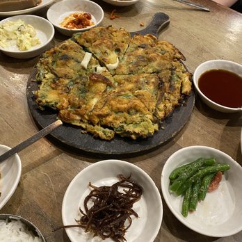 Five Senses - Seafood pancake - Korean Near Me - New York, New York