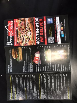 Menu photo 4 Bronx Pizza Orlando, FL
