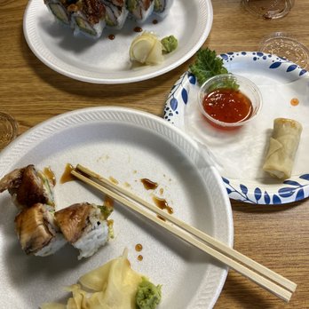 Sushi Raku - Mostly eaten but absolutely delicious! - Japanese Near Me - Tamarac, Florida Sushi Raku - Mostly eaten but absolutely delicious! - Japanese Near Me - Tamarac, Florida