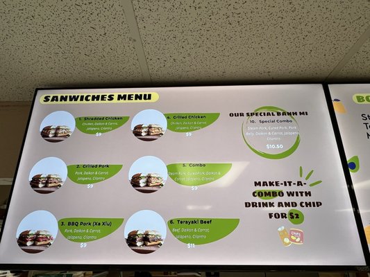 Menu photo 2 The Sandwich Shoppe Fresno, CA Menu photo 2 The Sandwich Shoppe Fresno, CA