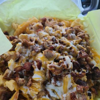 Raliberto's Taco Shop - Chicken, fries, sour cream and cheese. - Mexican Near Me - Eureka, California Raliberto's Taco Shop - Chicken, fries, sour cream and cheese. - Mexican Near Me - Eureka, California