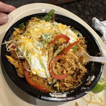 Los Tacos - I got the chicken fajita bowl and it was delicious! - Tacos Near Me - Oceanside, California