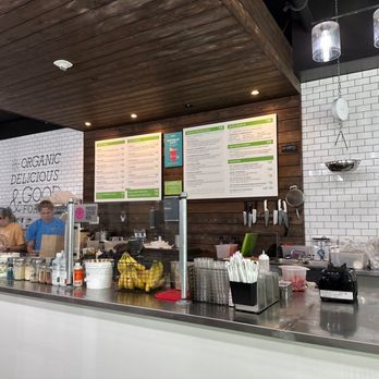 Method Juice Cafe - the counter and menus - Juice Bars & Smoothies Near Me - Spokane, Washington