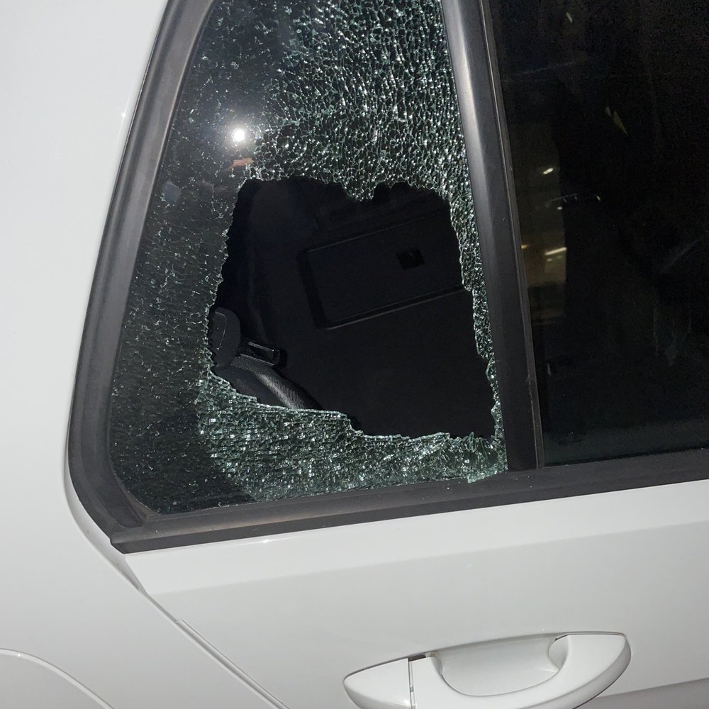 In & Out Auto Glass - Broken vent window - Auto Glass Services Near Me - Oakland, California