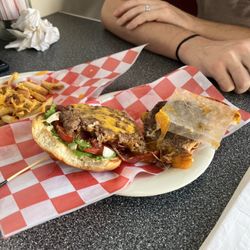 Melted plastic on my burger