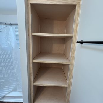 Calvello Handyman & Remodeling Services - After....open closet transformation - Handyman Near Me Calvello Handyman & Remodeling Services - After....open closet transformation - Handyman Near Me