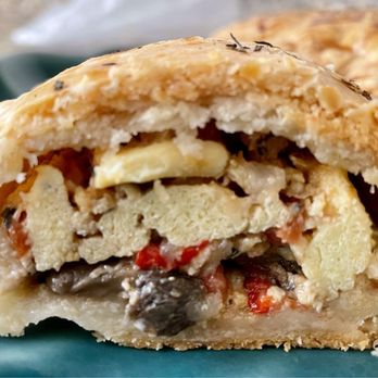 Legacy Pie Co. - Inside the Loaded Veggie Hand Pie - Desserts Near Me - Denver, Colorado