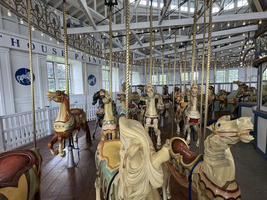 Lighthouse Point Park Carousel by null