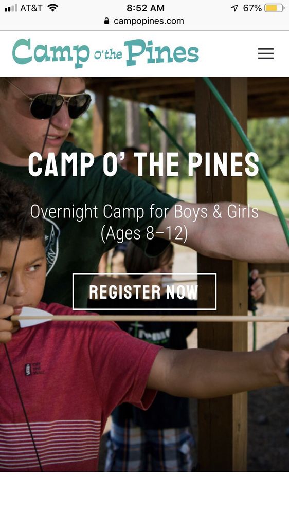 Camp O' the Pines Logo