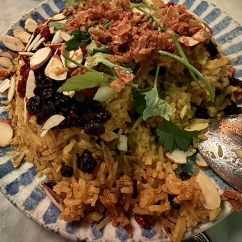 Checker Hall - Saffron rice - Mediterranean Near Me - Los Angeles, California Checker Hall - Saffron rice - Mediterranean Near Me - Los Angeles, California