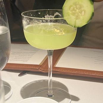 Spruce - Non-alcoholic Cucumber Lime cocktail - American Near Me - San Francisco, California Spruce - Non-alcoholic Cucumber Lime cocktail - American Near Me - San Francisco, California