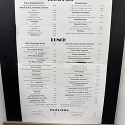Dave's - Menu