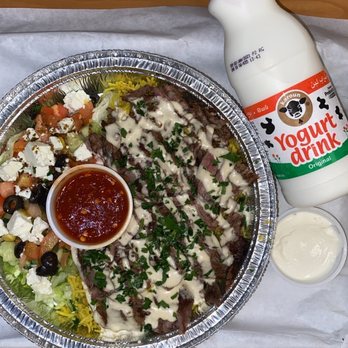 Abu Omar Halal - Arlington - Beef plate - Halal Near Me - Arlington, Texas