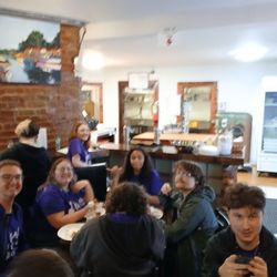 Scratch Brick Oven - Waiting for more pizza.