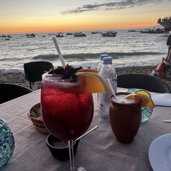 Sí Señor Beach - Drinks and view - Seafood Near Me - Puerto Vallarta, JAL