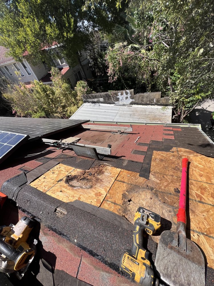 Slide of Sustainable Roofing and Solar