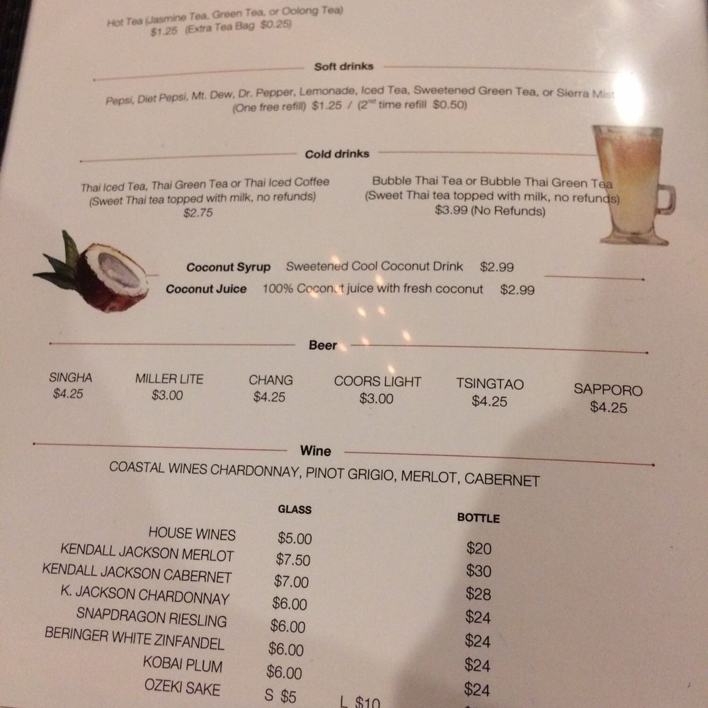 Thai Connection - Front menu - Thai Near Me - Columbus, Indiana Thai Connection - Front menu - Thai Near Me - Columbus, Indiana