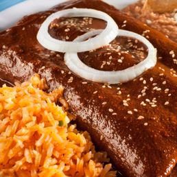 Mama's Mole Enchiladas