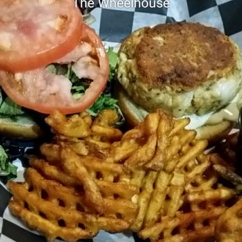 The Wheelhouse - Crab cake sandwich ($21.99 market price) - Seafood Near Me - Lewes, Delaware