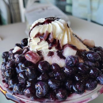 IC Bingsu - Blueberry ice bingsu - Desserts Near Me - Hillsboro, Oregon