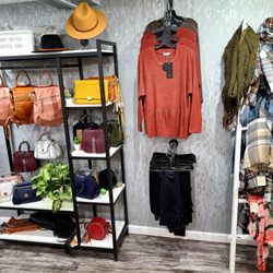 Embellish Salon & Formal Wear Studio - boutique display