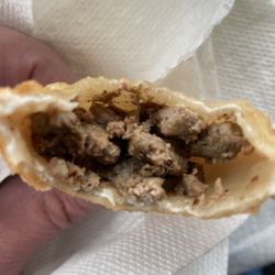J Zapata Mexican Food Truck - Awesome empanada. Lots of tasty filling.