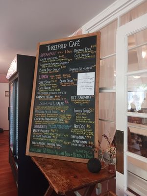 Menu photo 4 Threefold Cafe Chestnut Ridge, NY