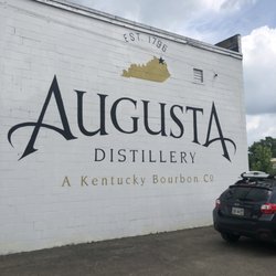 Augusta Distillery - Front signage