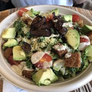 Photo of by CHLOE - New York, NY, United States. Kale Caesar Salad