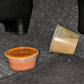 Tashi Delek Cuisine - How embarassing ...the missing tomato and jhol sauces. They were hanging out beneath my seat the whole time! - Indian Near Me - El Cerrito, California